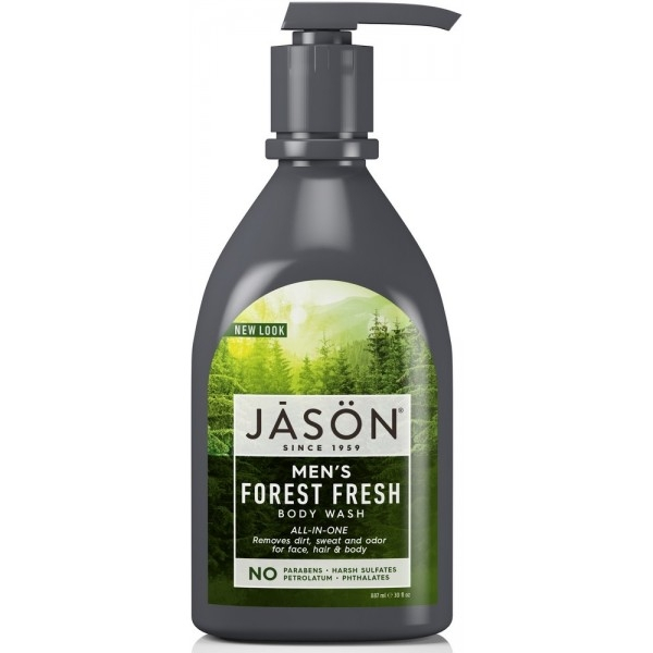 Sampon si gel de dus All-in-One Forest Fresh, pentru barbati, Jason, 887 ml [1]