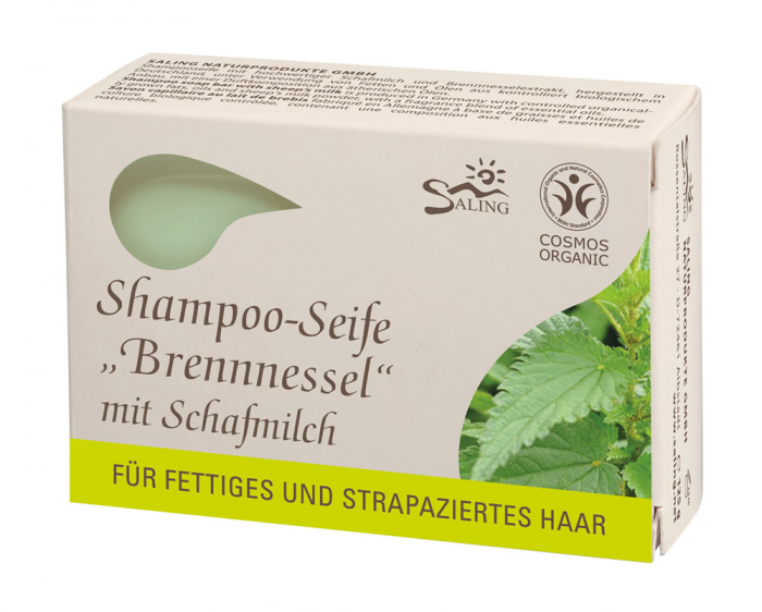 Șampon solid cu lapte de oaie și urzică (păr gras și/sau degradat) [1]