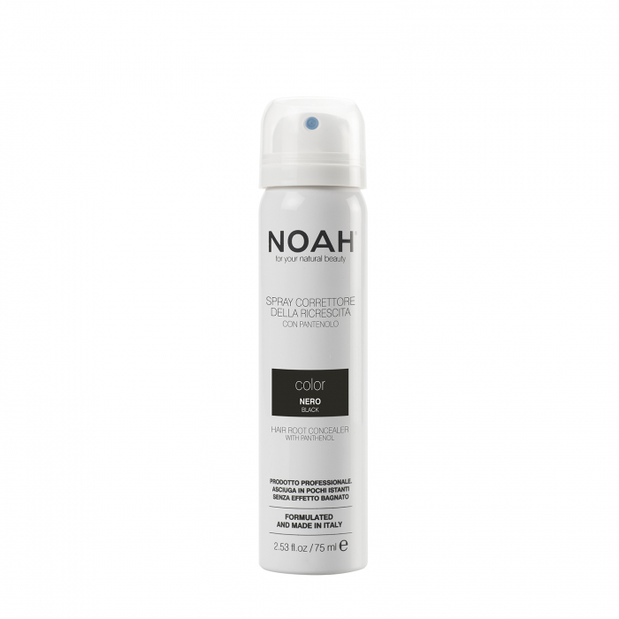Spray corector cu vitamina B5 pentru acoperirea radacinii parului - NEGRU, Noah, 75 ml [1]