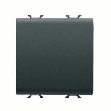 Intrerupator cap-scara borne automate, 16A, 1P, doua module gama chorus culoare negru [1]