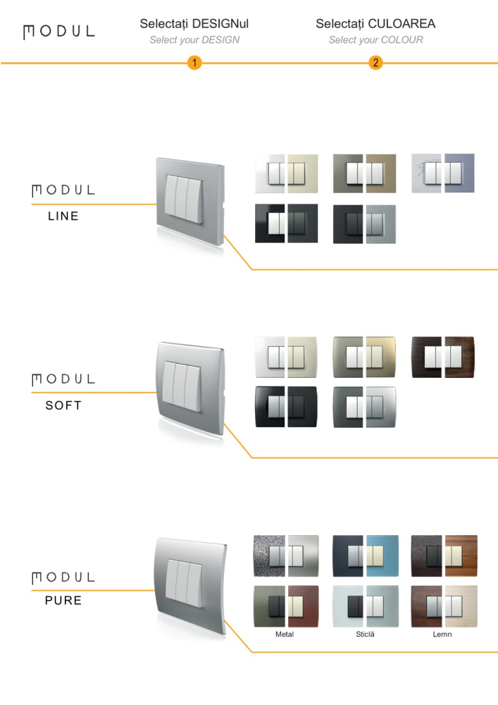 Modul Soft rama decorativa 7M alb mat [4]