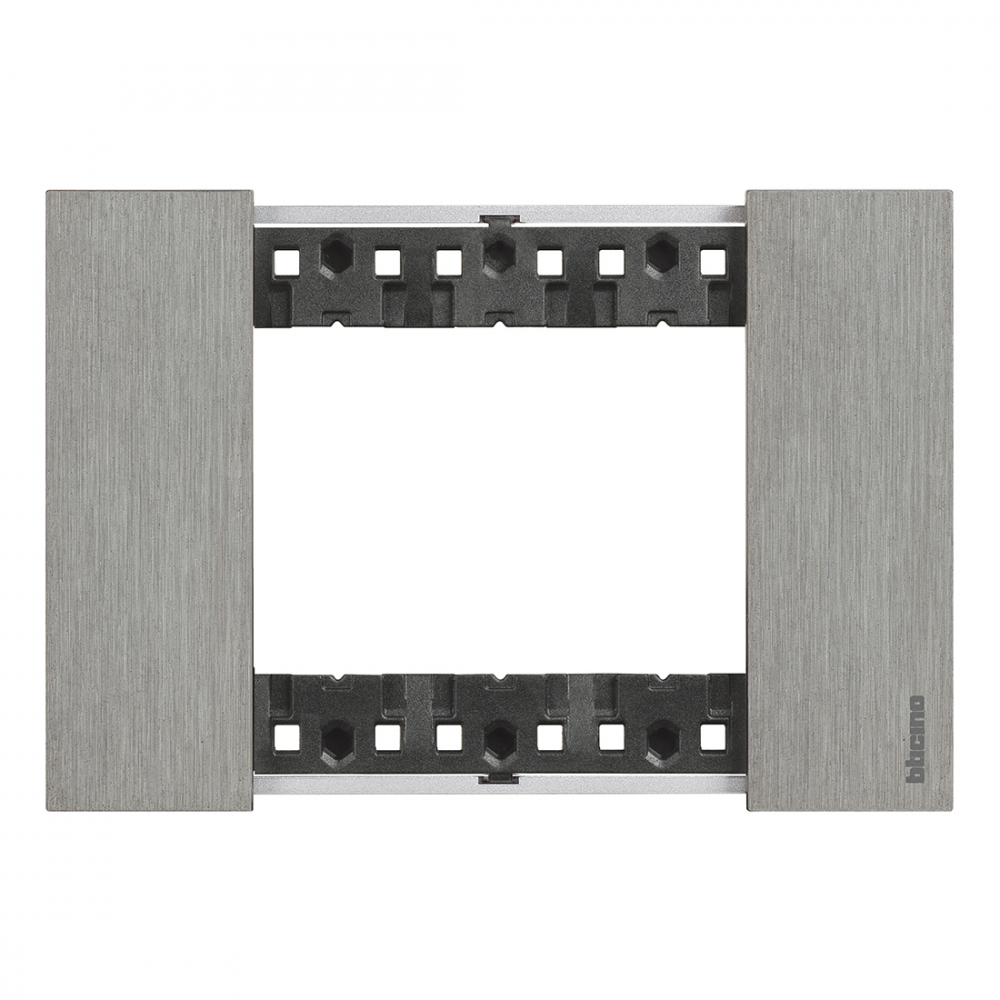 Rama ornament 3 module gama light-now culoare  OȚEL [1]