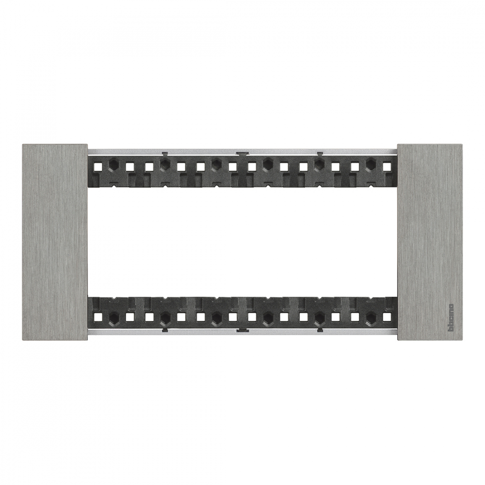 Rama ornament 6 module gama light-now culoare  OȚEL [1]