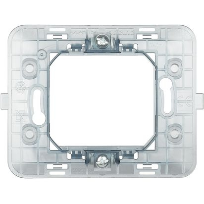 Suport standard italian gama matix  2 module pentru doza rotunda [1]