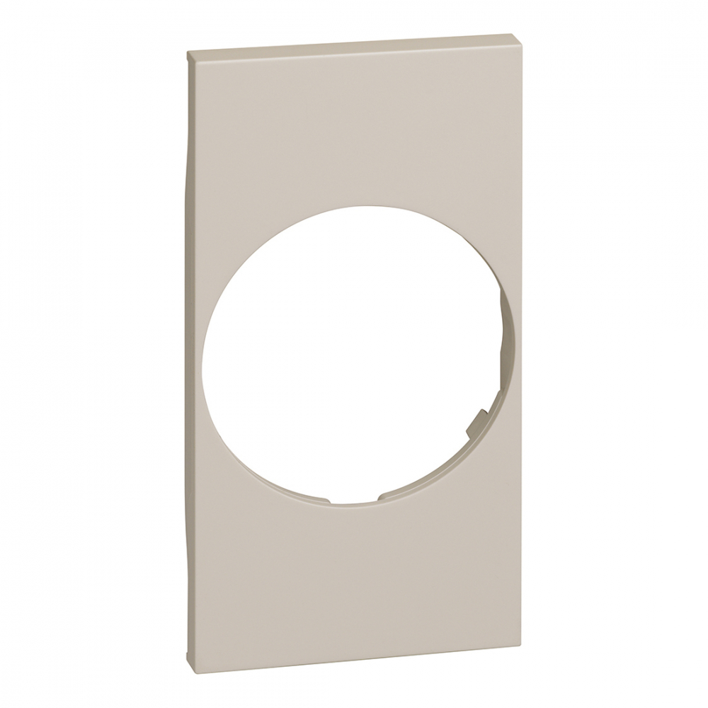 Tasta pentru priza standard german,230v doua module culoare nisip [1]