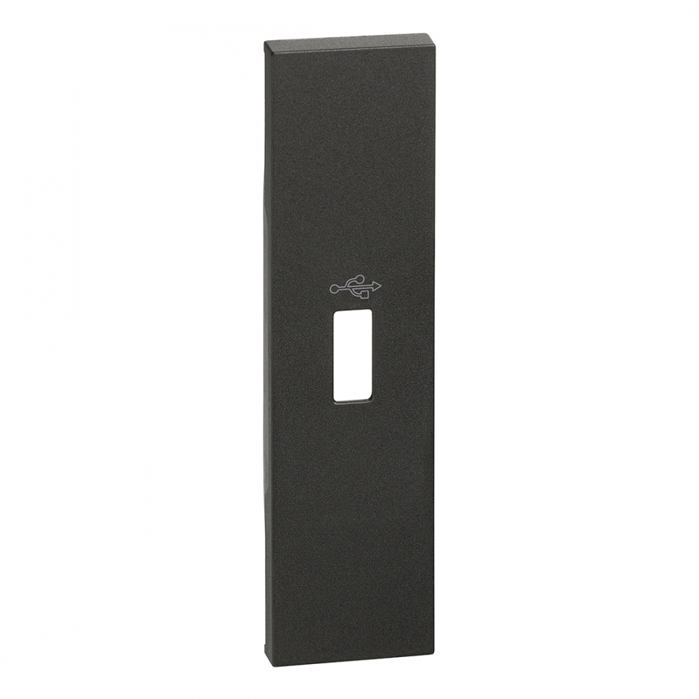 Tasta pentru priza USB un modul, gama living-now, culoare  1M negru [1]