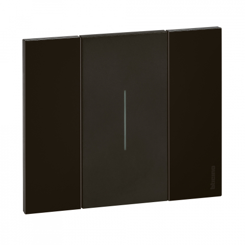 Bticino Living Now - Intrerupator cap-scara borne automate, 16A, 1P, doua module gama living-now