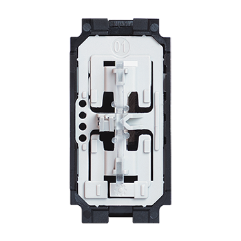 Smart-home - Controler wireless, un modul pentru scenariile Wake up/Sleep, echipat cu 2 butoane pentru activarea scenariilor Wake up/Sleep