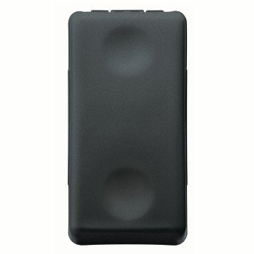 Gewiss system - Intrerupator simplu, 16A, 1P, un modul, gama system, culoare negru