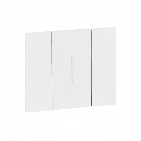 Bticino Light-tech - Intrerupator simplu borne automate, 16A,1P, un modul gama lining-now