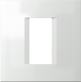 Electrice - Modul Line rama decorativa 1/2M alb mat