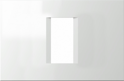 Electrice - Modul Line rama decorativa 1/3M alb mat