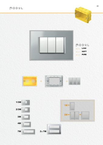 Modul Soft rama decorativa 4M alb mat [5]