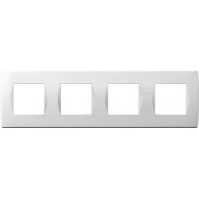 Electrice - Modul Soft rama decorativa 4x2M alb mat