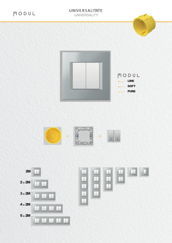 Modul Soft rama decorativa baie SET alb mat [4]
