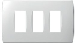 TEM - Modul Soft rama decorativa baie SET alb mat