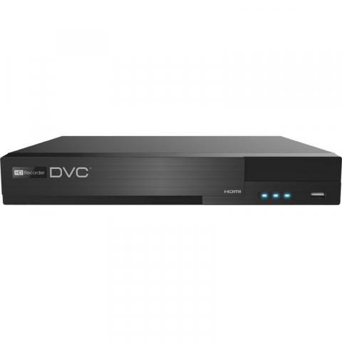 Supraveghere Video - NVR standalone cu 4 canale, switch PoE cu 4 porturi, DVC