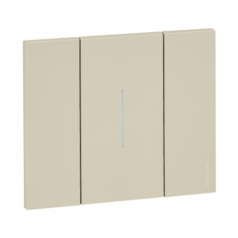 Bticino Living Now - Rama ornament 2 module gama light-now culoare  NISIP