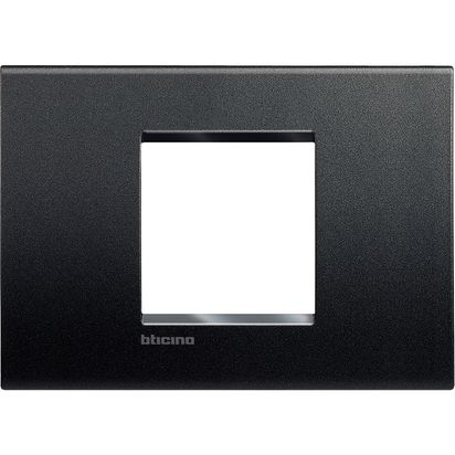 Bticino Living - Rama ornament 2 module pentru doza de 3M gama living, culoare antracit