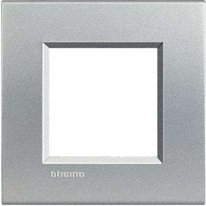 Bticino Light-tech - Rama ornament 2P gama light-tech culoare titan