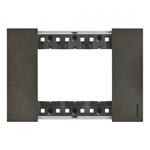 Bticino Living Now - Rama ornament 3 module gama light-now culoare  SPACE