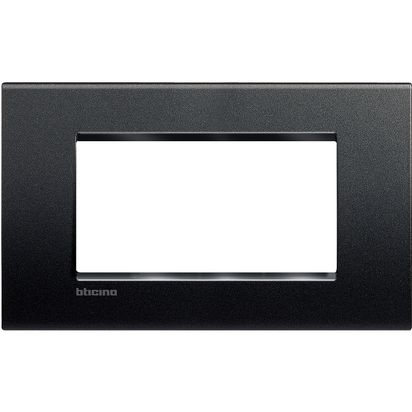 Bticino Living - Rama ornament 4P gama living, culoare antracit