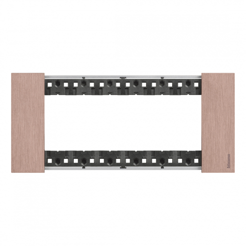 Bticino Living Now - Rama ornament 6 module gama light-now culoare  CUPRU