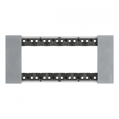 Bticino Living Now - Rama ornament 6 module gama light-now culoare  MOON