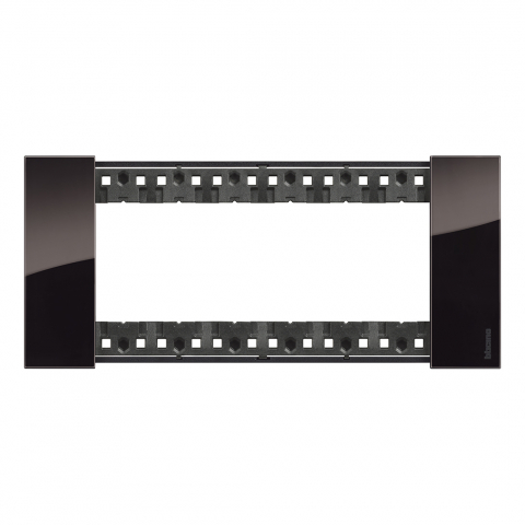 Bticino Living Now - Rama ornament 6 module gama light-now culoare  NIGHT