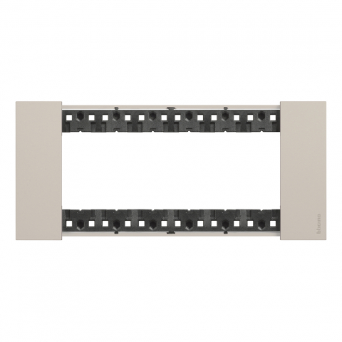 Bticino Living Now - Rama ornament 6 module gama light-now culoare  NISIP