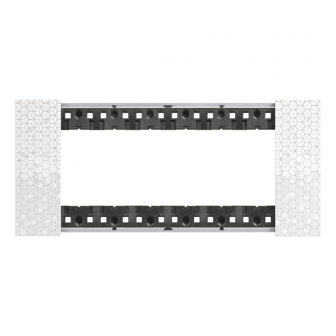 Bticino Living Now - Rama ornament 6 module gama light-now culoare  PIXEL