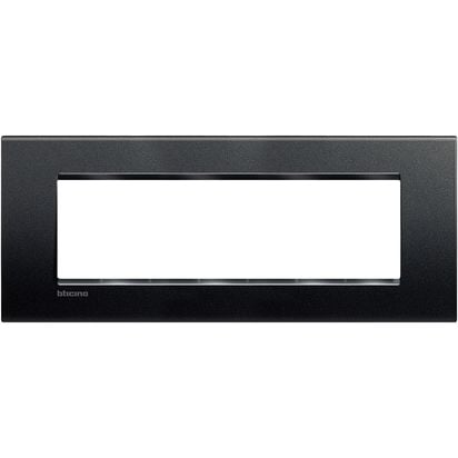 Bticino Living - Rama ornament 7P gama living, culoare antracit