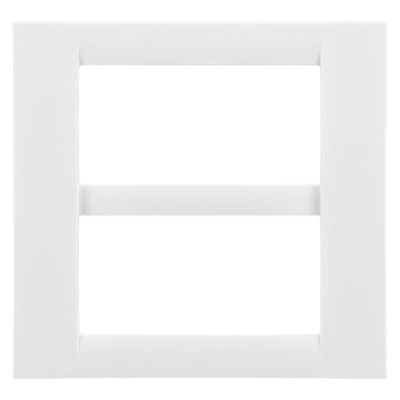 Gewiss system - Rama ornament doisprezece module,gama system virna,culoare alb 