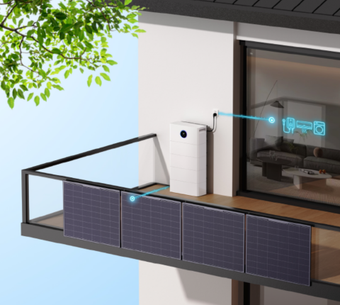 Sistem de balcon 3.84kWh, 2.04kW All-In-One GoodWe ESA-Athena - Jinko 510W [1]