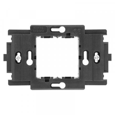 Gewiss system - Suport aparate standard italian, doua module,gama system, pentru doza GW24231,GW24403,GW24403PM