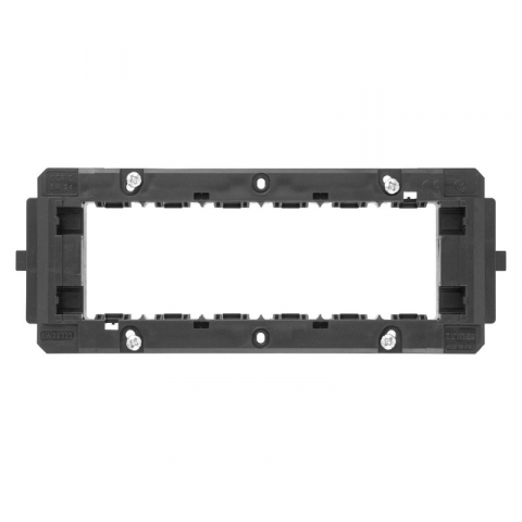 Gewiss system - Suport aparate standard italian, sase module,gama system, pentru doza GW24406,GW24406PM