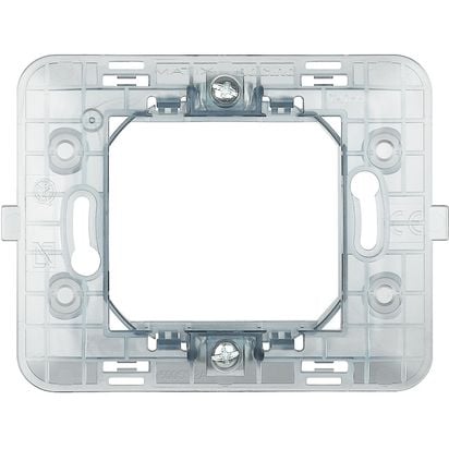 Bticino Matix - Suport standard italian gama matix  2 module pentru doza rotunda