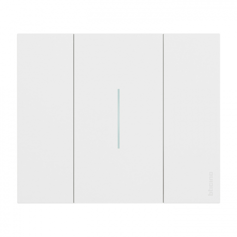 Bticino Living Now - Tasta pentru intrerupator doua module, gama living-now, culoare alb