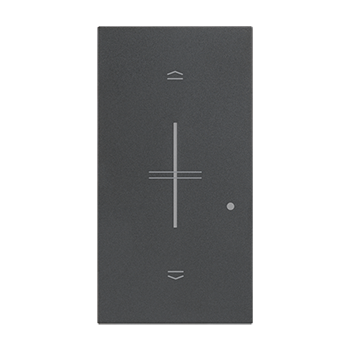Bticino Living Now whit Netatmo - Tasta pentru variator K4411CM2 culoare negru/antracit