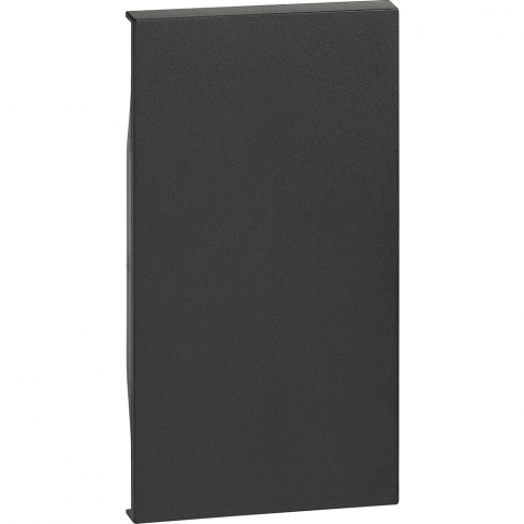 Bticino Living Now - Tasta pentru modul fals doua module, gama living-now, culoare negru