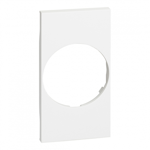 Bticino Living Now - Tasta pentru priza cu capac standard german,230v doua module culoare alba