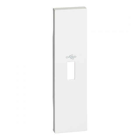 Bticino Living Now - Tasta pentru priza USB un modul, gama living-now, culoare  1M alb