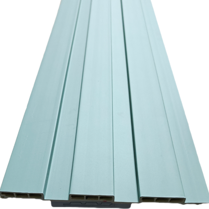 Panou decorativ- Riflaj WPC - Culoare Verde menta [2]