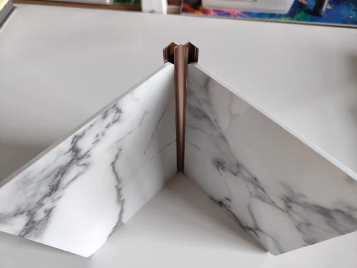 Profil Aluminiu de imbinare - Colt INTERIOR - 2.9m [1]