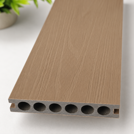 PARDOSEALA DECK WPC CO-EXTRUDAT - DECK WPC CO-EXTRUDAT EXTERIOR - 2.9m x 14cm x 2.5 cm