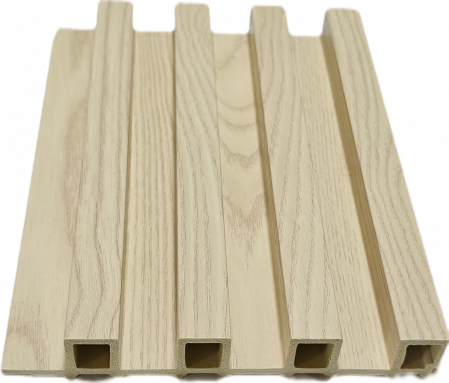 RIFLAJE Decorative - Panou decorativ- Riflaj WPC - Culoare Stejar Deschis