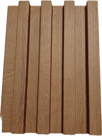 Panou decorativ- Riflaj WPC - Culoare Stejar Natur [1]