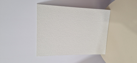 Placa Decorativa PVC-Embosata-Culoare Alb Murdar [2]