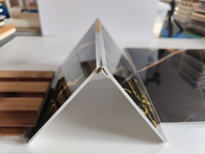 PROFILE ALUMINIU - Profil Aluminiu de imbinare - Colt EXTERIOR  - 2.9m