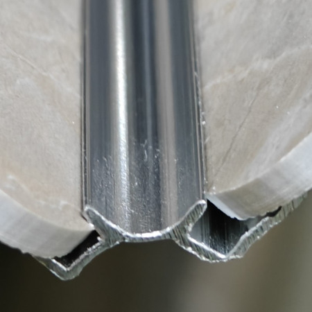 Profil Aluminiu de imbinare - Colt INTERIOR - 2.9m [3]